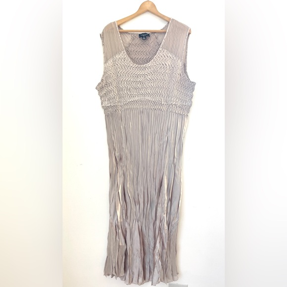 Vintage Women’s R&M Richards Champaign Dress Set Size 3X - Picture 3 of 6